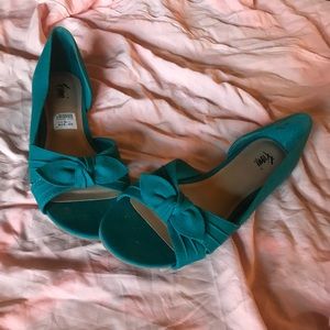 Fioni Teal Flats!